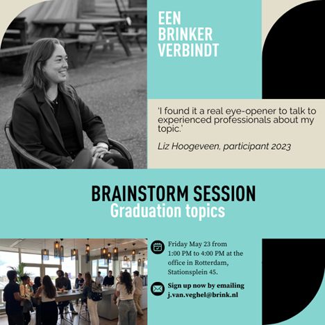 Graduation brainstorm at Brink